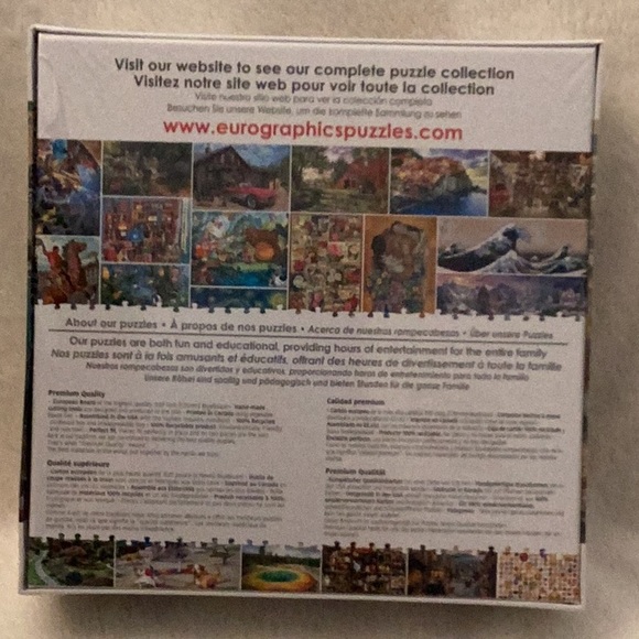 Automotive Puzzles VW Love Bus Classic Cars Garage Neon Signs 1000 & 750 Pieces - Picture 5 of 8